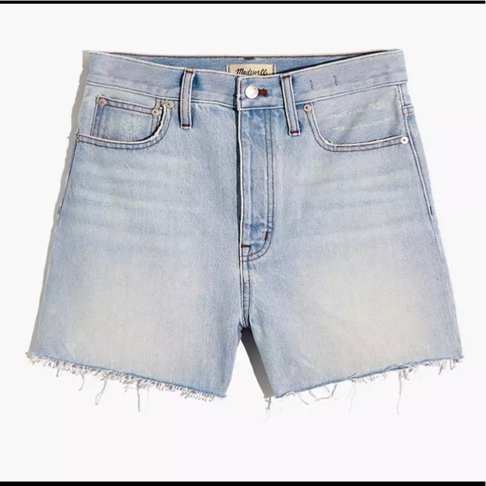 Madewell Momjean Short in Fitzgerald Wash